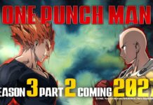 One-Punch Man Anime’s Season 3 Part 2 Set to Air in 2027 featured image for our news on One-Punch Man Season 3 Part 2. It shows Saitama and Monster King Orochi.