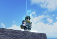 Rogue Piece One For All – Obtainment, Moveset, and Full Cowl Mastery Included! Feature image for our Rogue Piece One For All guide showing an NPC on top of a rock looking down while being covered in blue light.