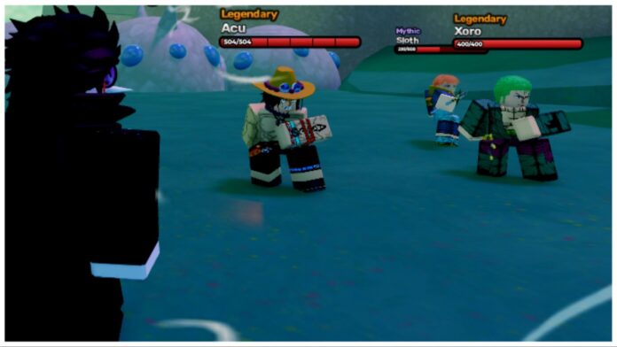 Feature image for our anime story upd 4 codes guide showing a player from behind looking at their three units