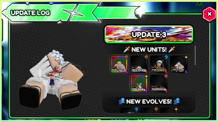 anime-ultra-verse-one-piece-upd-tier-list Feature image for our anime ultra verse one piece upd tier list showing the luffy unit in his gear 5 on his back laughing