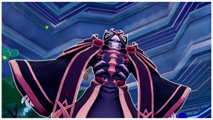 anime-vanguards-update-9-5-tier-list Feature image for our anime vanguards update 9.5 tier list showing the lich king from a bottom up view as it looks down on the player
