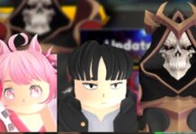 Best 9.5 Units In Anime Vanguards – Team Must Haves! Feature image for our best 9.5 unis in anime vanguards guide showing the three top units on a blurred background of the 9.5 update log
