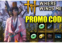 Where Wind Meets Codes – Mobile Release Rewards! Feature image for our where wind meets promo codes guide showing a character in a white open kimono-like gi with a tall hat on