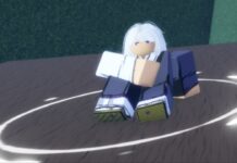 How To Unlock Malevolent Shrine Domain Expansion In Jujutsu Zero Feature image for our How To Unlock Malevolent Shrine Domain Expansion In Jujutsu Zero guide showing an NPC sitting on the floor.