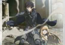 Trapped in a Dating Sim: The World of Otome Games is Tough for Mobs Reveals Season 2 Teaser Visual featured image for our news on Trapped in a Dating Sim: The World of Otome Games is Tough for Mobs. It shows a guy pointing a weapon towards the viewer, while a girl is sitting on the floor beside him.