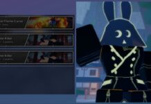 How To Obtain Jujutsu Zero Secret Gear Feature image for our how to obtain jujutsu zero secret gear guide showing a player on the right pointing at the raids tab