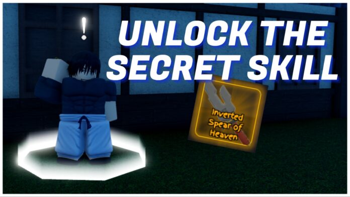 Feature image for our how to unlock tojis secret move in rogue piece showing the toji npc next to his weapon