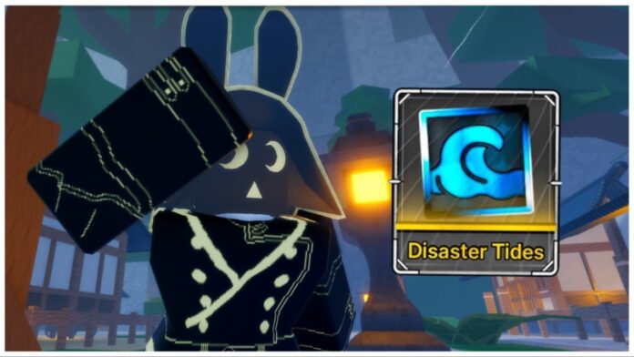 jujutsu-zero-disaster-tides Feature image for our jujutsu zero disaster tides guide showing a player with their hand on their head as they look at the disaster tides boxed tab on the right