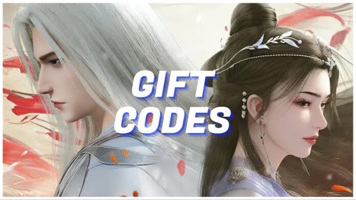 Feature image for our renegade immortal codes guide showing two characters back to back with GIFT CODES witten in white over the middle