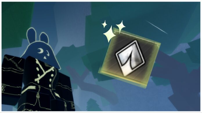 jujutsu-zero-heavenly-fragment Feature image for our jujutsu zero heavenly fragment showing a player looking to the fragment item surrounded by a yellowish border with a sparkle on the top corner