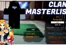 Slayerbound Clans Masterlist – Free Rerolls, FAQs, and More! Feature image for our slayerbound clans masterlist showing a player with the rengoku clan with a png of rengoku in the bottom left