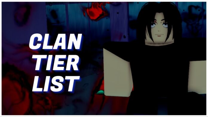 sorcerer-ascent-clans-tier-list Feature image for our sorcerer ascent clans tier list showing a player shrouded in red and blue cursed energy with CLAN TIER LIST wrote over the front