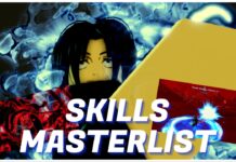Sorcerer Ascent Skills Masterlist: Obtainement, Stats, and More Feature image for our sorcerer ascent skills masterlist showing a player shroud in blue cursed energy with the text SKILLS MASTERLIST written in white at the bottom centre of the image. Behind the corners of the text are two screenshots of different skills