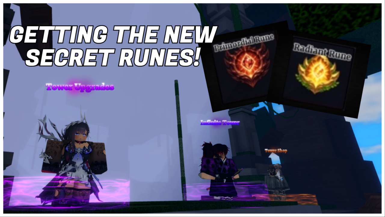 How I Got The Sailor Piece Secret Runes: Primordial and Radiant Rune ...