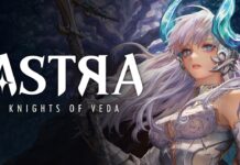 Astra: Knights of Veda Announces EOS Just Two Years After Launch! featured image for our news on Astra: Knights of Veda EOS. It shows a female warrior from the game.