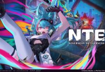 Hotta Studio’s Supernatural Open-World RPG Neverness to Everness Is Now Out! featured image for our news on Neverness to Everness. It shows a girl with bright blue hair falling down from the sky.