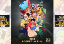 ONE PIECE Fest Is Coming to the US for the First Time This August featured image for our news on ONE PIECE Fest. It shows the promotional image for the event with all the major characters from ONE PIECE.