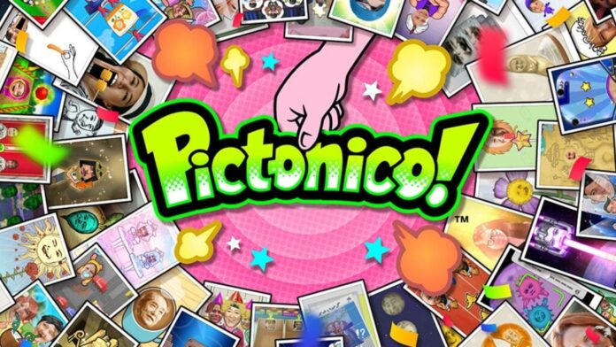 Pictonico Mobile featured image for our news on Pictonico Mobile. It shows a vibrant, neon-coloured image with a bunch of real photos and some speech balloons.