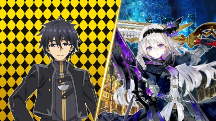 Toram Online x Let This Grieving Soul Retire featured image for our news on Toram Online x Let This Grieving Soul Retire. It shows two featured characters from the collab.