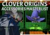 Clover Origins Accessories Masterlist – Complete Wiki Index Feature image for our clover origins accessories masterlist showing the first shop with the wizard hat for sale and a player in the bottom left wearing the cross necklace. The article title is written in bold white in the top centre of the image