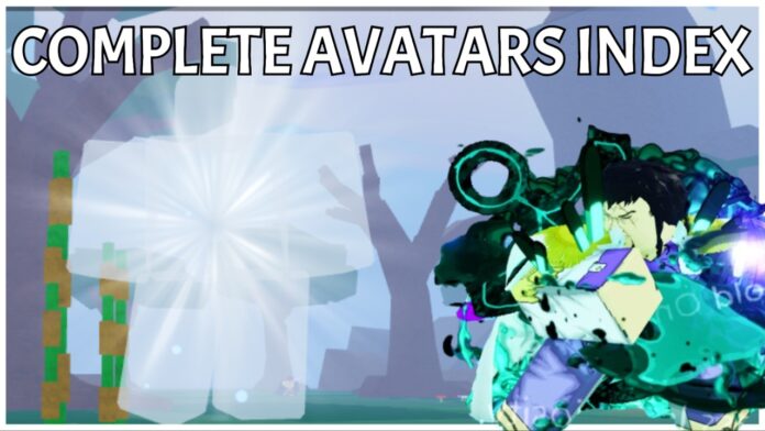 Feature image for our Pirate Piece Avatars masterlist showing a player with their avatar in the bottom right next to the faded avatar reroll entity