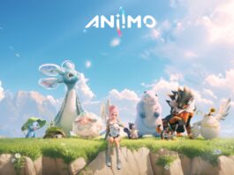 Aniimo Launches in Q3 2026, Next Closed Beta Test Coming Soon featured image for our news on Aniimo closed beta test. It shows a human female and six mythical creatures from the game sitting together on the edge of a mount.
