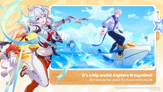 Honkai Nexus Anima Evolution Test featured image for our news on Honkai: Nexus Anima Evolution Test. It shows two characters from the game.