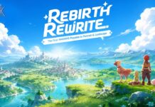 MMORPG Ragnarok: Rebirth Opens Global Pre-Registration on Mobile featured image for our news on Ragnarok: Rebirth Global Pre-registration. It shows a beautiful scenery of rivers, mountains and lush greenery.