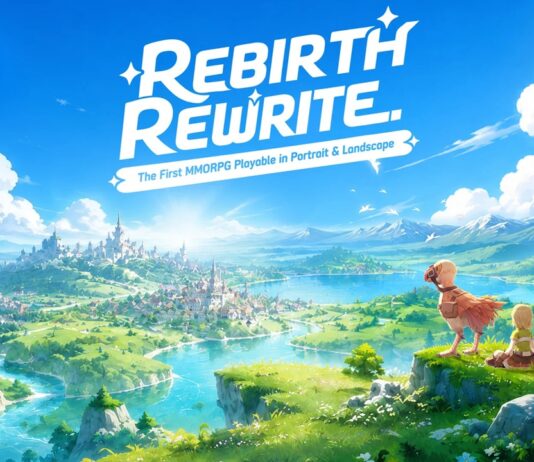 MMORPG Ragnarok: Rebirth Opens Global Pre-Registration on Mobile featured image for our news on Ragnarok: Rebirth Global Pre-registration. It shows a beautiful scenery of rivers, mountains and lush greenery.