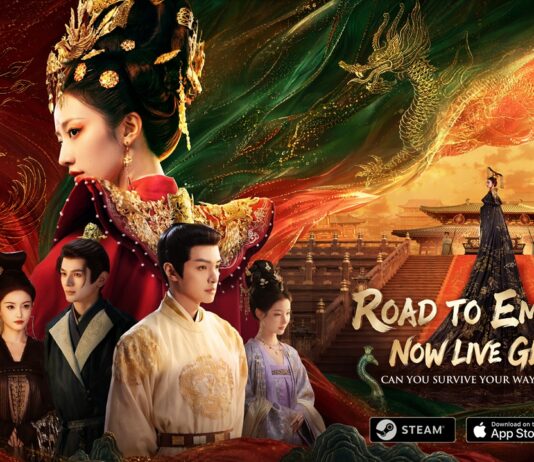 Road to Empress II Launches a New DLC and Kicks Off a Summer Sale! featured image for our news on Road to Empress II DLC. It shows a few characters dressed in Chinese ethnic attires.