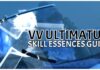 VV ULTIMATUM Skill Essences – Complete Wiki Guide Feature image for our vv ultimatum skill essences guide showing a lost soul wielding a sword and slashing with the article title taking up space in the emptiness of the scenery, written in bold black and white to stand out.