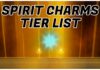 VV ULTIMATUM Spirit Charms Tier List – June 2026 Rankings Feature image for our vv ultimatum spirit charms tier list showing the valley of screams with the article title in bold black and white in the top centre