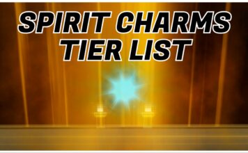 VV ULTIMATUM Spirit Charms Tier List – June 2026 Rankings Feature image for our vv ultimatum spirit charms tier list showing the valley of screams with the article title in bold black and white in the top centre