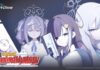 Blue Archive Drops Kivotos’ Unsolved Mystery: In Search of Tsuchinoko, the Unknown Creature featured image for our news on Blue Archive Kivotos’ Unsolved Mystery. It shows three girls from the game making grumpy faces.