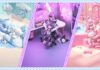 Heartopia x Sanrio Characters Collab Begins with Tons of New Events featured image for our news on Heartopia x SANRIO. It shows three different rooms with My Melody, Cinnamoroll, and Kuromi themes.