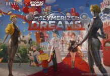 Reverse: 1999 x Atomic Heart Collab Launches Soon with 110+ Free Pulls and New Characters featured image for our news on Reverse: 1999 x Atomic Heart. It shows a carnival-like event from the game with multiple characters.