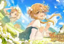 Post Its Success on PC, Volcano Princess Is Coming to Mobile and Consoles featured image for our news on Volcano Princess. It shows Volcano Princess and her friend.