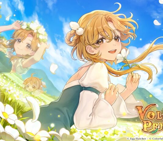 Post Its Success on PC, Volcano Princess Is Coming to Mobile and Consoles featured image for our news on Volcano Princess. It shows Volcano Princess and her friend.