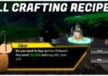 Legacy Piece Crafting Recipes Guide Feature image for our legacy piece crafting recipes guide showing a player talking to the pickaxe crafter npc