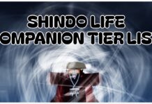 Shindo Life Companion Tier List – 2026 Rankings Feature image for our shindo life companion tier list showing the pain world boss suspended in the air with a white aura surrounding his body. He is in the robloxian style, and has his arms stretched outwards. Above him in bubbly black font is the article title
